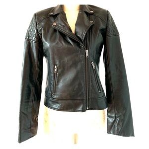 Vegan leather jacket